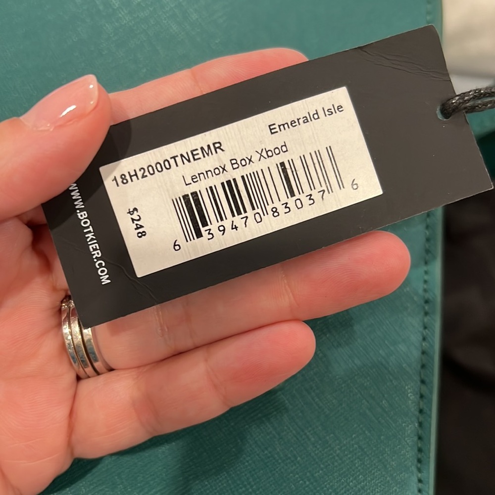 Botkier Lennox Box purse in Emerald Isle nwt - Picture 3 of 7
